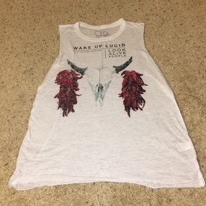 Wake Up Lucid band tank